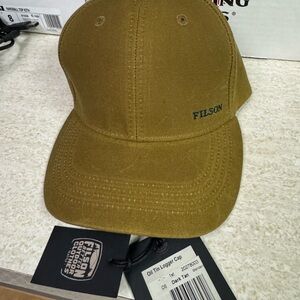 Filson Oil Tin Logger Cap in Brown